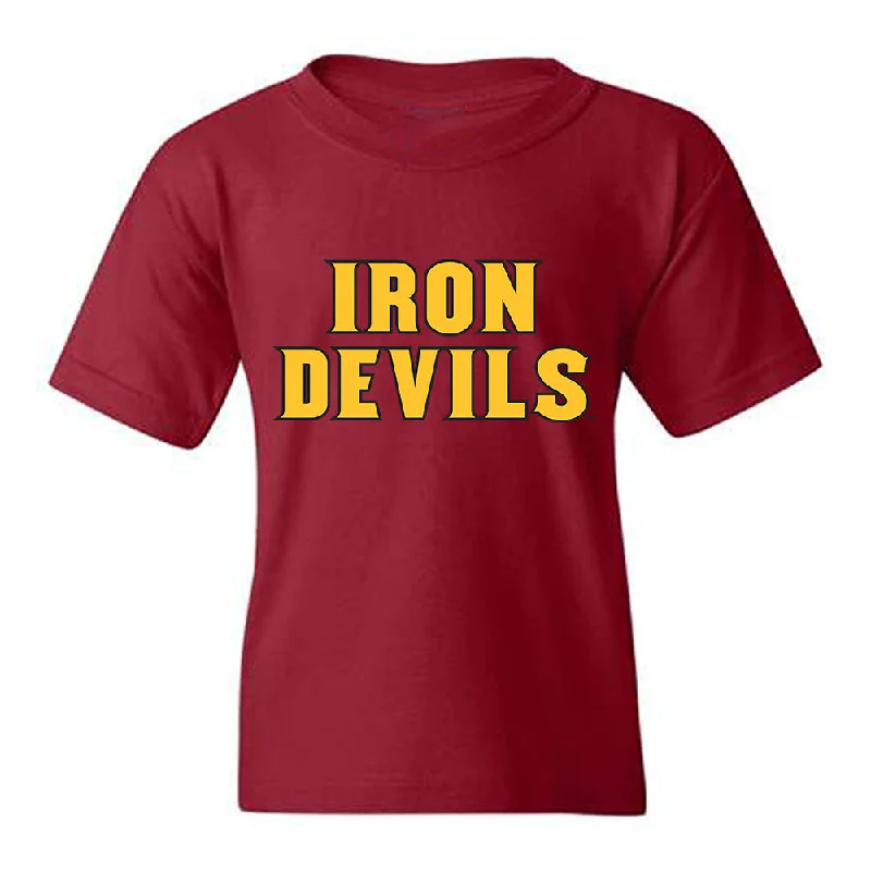 Arizona State - NCAA Women's Swimming & Diving : Indigo Armon - Replica Shersey Youth T-Shirt-- Front Pockets Side Pockets Patch Pockets