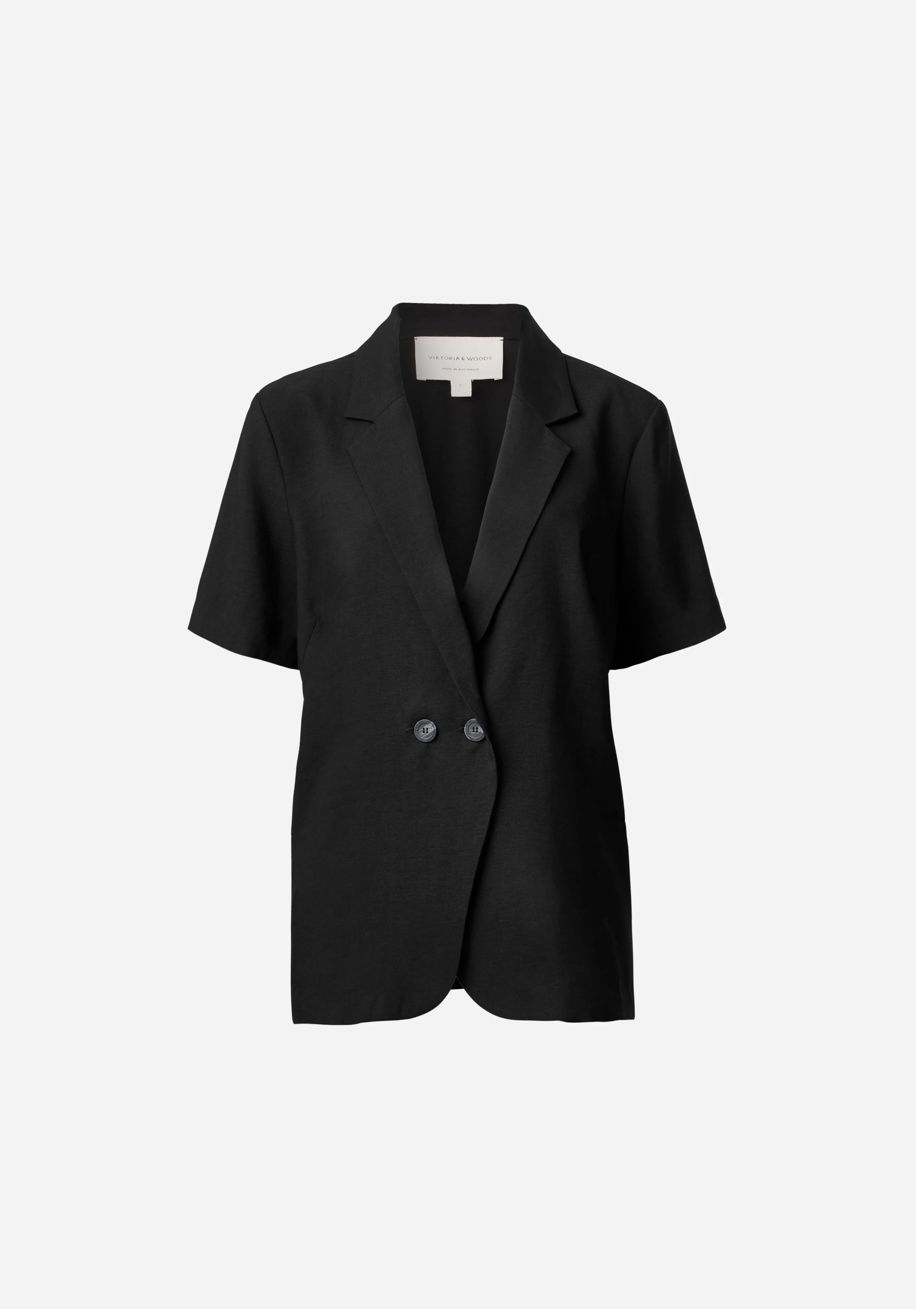 Viktoria & Woods Hepburn Shirt-- Asymmetrical Pockets Print