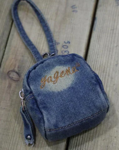 Denim Jean Womens Mens Mobile Bag Wristlet Bags Jean Blue Clutch Purse For Women Elegant Tapered Leg Denim