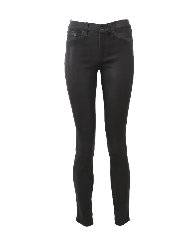 LC Skinny Jean Trendy Wide-Leg High-Waist Denim