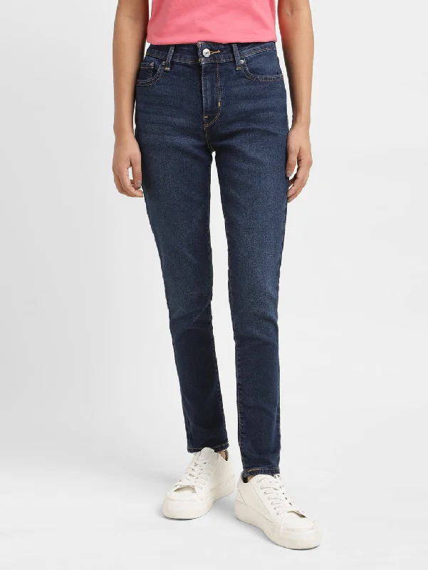 Women's Mid Rise 711 Skinny Fit Jeans Trendy Classic Fit Jeans
