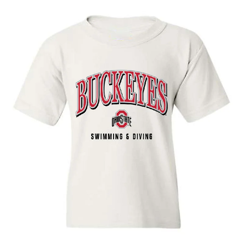 Ohio State - NCAA Women's Swimming & Diving : Mia Rankin - Youth T-Shirt-- Layered Multi-layer Single Layer Ohio State - NCAA Women's Swimming & Diving : Mia Rankin - Youth T-Shirt-- Layered Multi-layer Single Layer