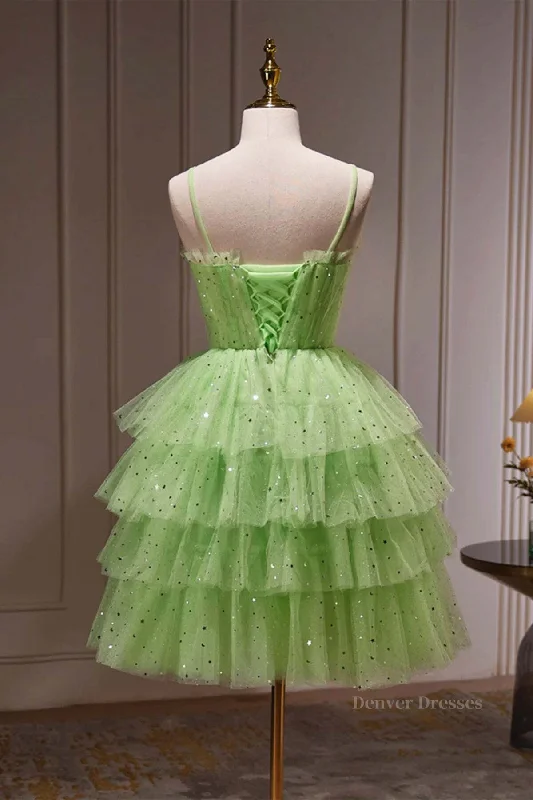 Short Green Prom Dresses, Short Green Graduation Homecoming Dresses Tunics Versatile stylish Short Green Prom Dresses, Short Green Graduation Homecoming Dresses Tunics Versatile stylish
