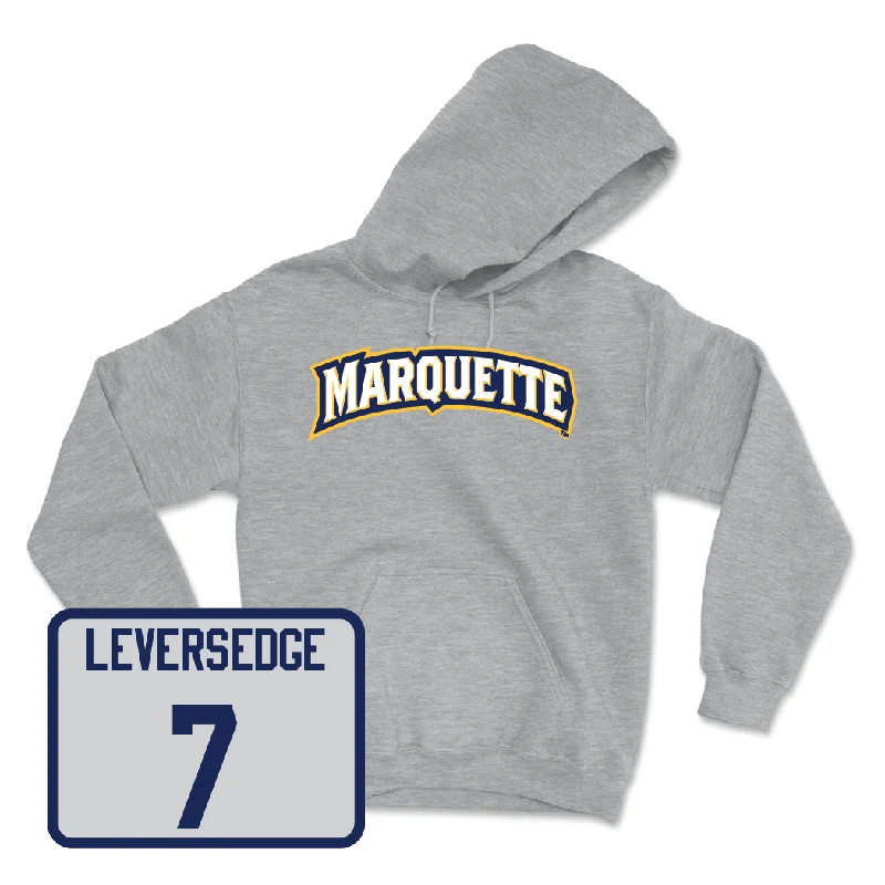 Sport Grey Women's Lacrosse Wordmark Hoodie - Riley Leversedge Hoodie with Fur Luxurious Winter Sport Grey Women's Lacrosse Wordmark Hoodie - Riley Leversedge Hoodie with Fur Luxurious Winter
