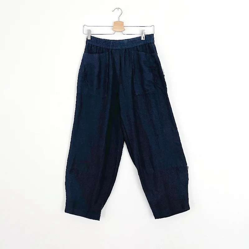 Yuvita | Two Pocket Pant in Navy Formal Slim Pants