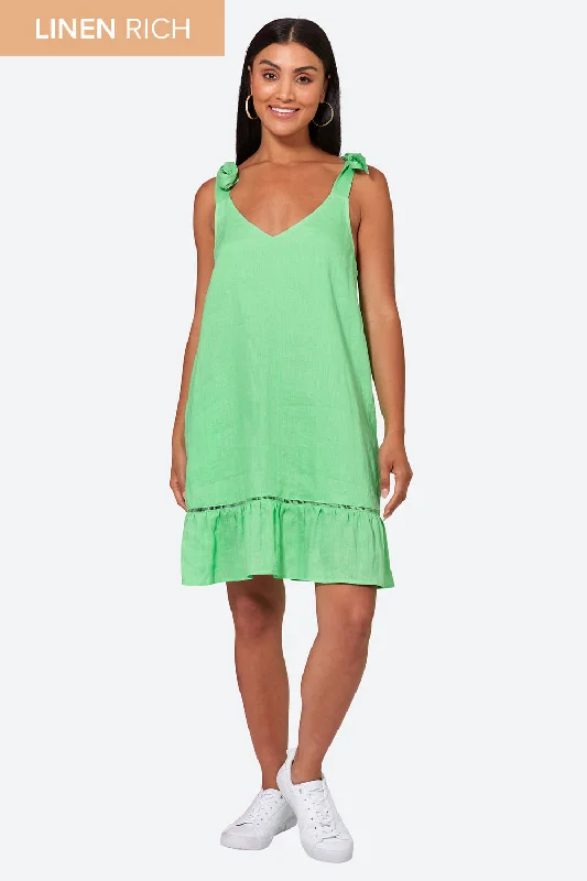 LA VIE TIE DRESS - KIWI Pencil Office Professional