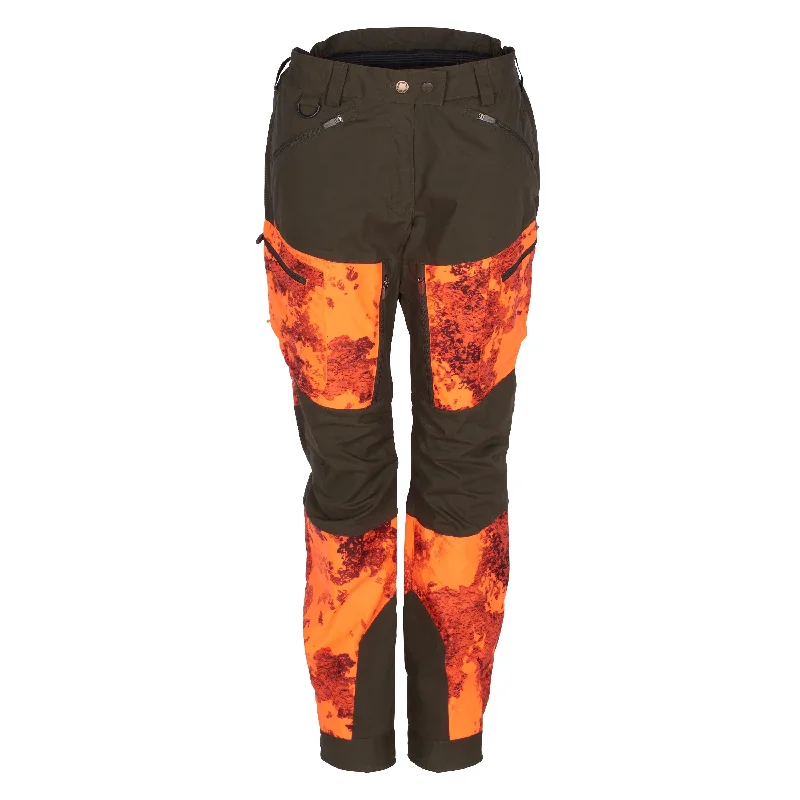 Women's Pants Furudal Tracking Camou strata blaze green Comfortable Denim Leggings