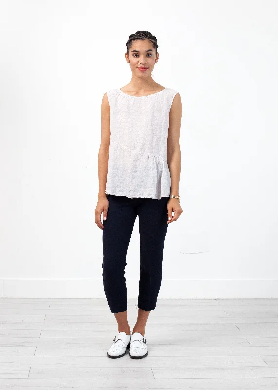 Wool Crepe Pant Formal Wide-Leg Pants