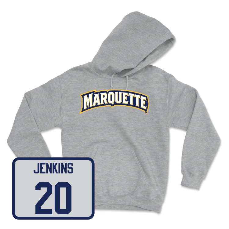 Sport Grey Women's Lacrosse Wordmark Hoodie - Riley Jenkins Hoodie with Lining Warm Insulated Sport Grey Women's Lacrosse Wordmark Hoodie - Riley Jenkins Hoodie with Lining Warm Insulated