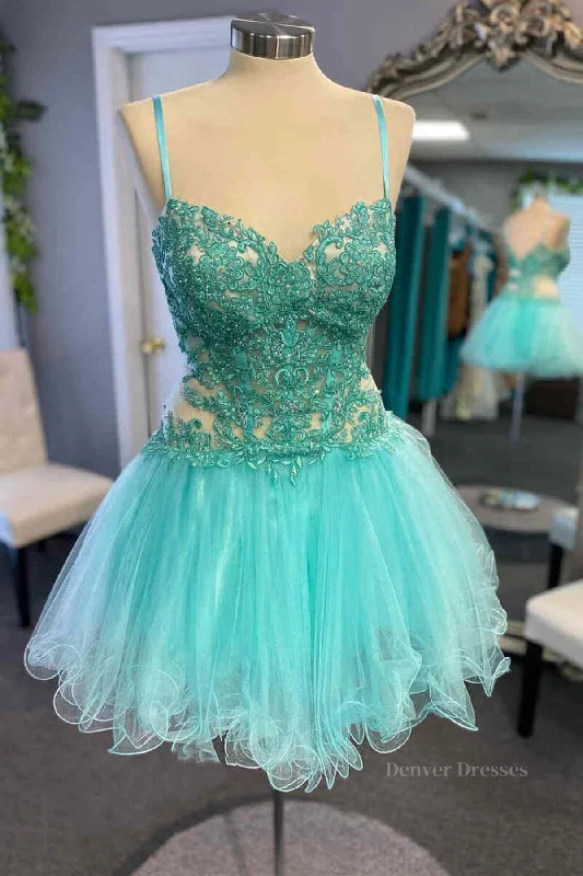 Short V Neck Mint Green Lace Prom Dresses, Short Mint Green Lace Formal Homecoming Dresses Tunics Floral girly Short V Neck Mint Green Lace Prom Dresses, Short Mint Green Lace Formal Homecoming Dresses Tunics Floral girly