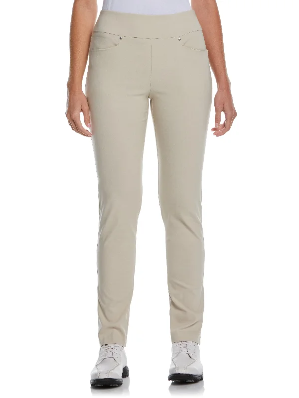 Women's Pull-On Golf Pant High-Waist Jogger Pants
