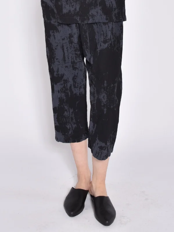 Uzi | Charcoal Bark Pants Cozy Lounge Pants