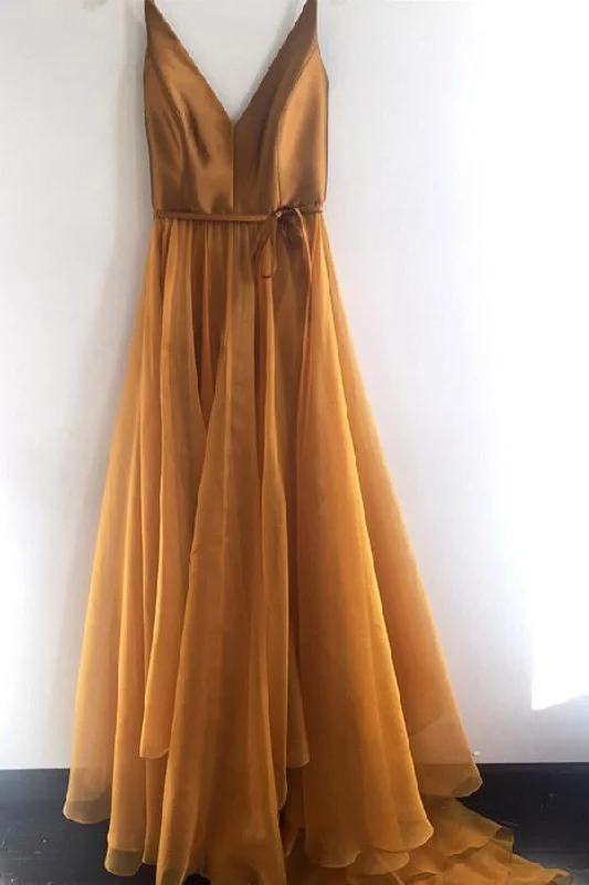 Spaghetti Strap A Line V Neck Formal Cheap Long Prom Dresses Evening Dresses Crew Neckline Casual Spaghetti Strap A Line V Neck Formal Cheap Long Prom Dresses Evening Dresses Crew Neckline Casual