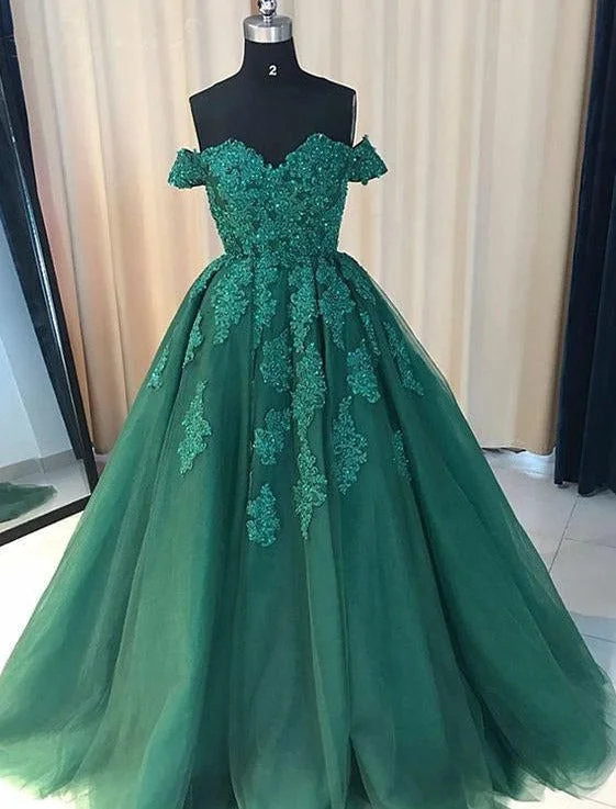 Off Shoulder Lace A Line Long Custom Evening Prom Dresses Tunics Canvas sturdy