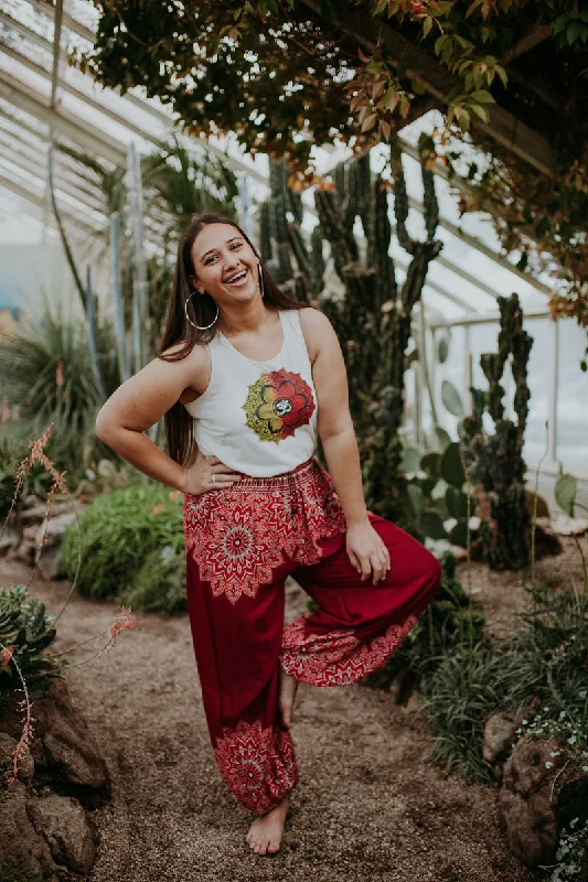Ivy Drawstring Pants-Plus Size Soft Sweatpants Style