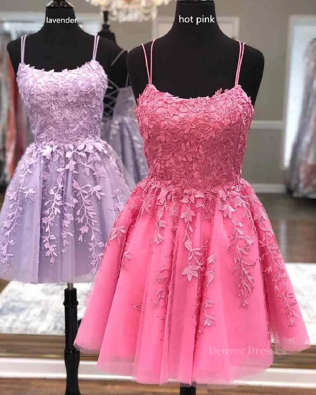 Short Light Lace Prom Dresses, Short Lace Graduation Homecoming Dresses A-Line Day Work Short Light Lace Prom Dresses, Short Lace Graduation Homecoming Dresses A-Line Day Work