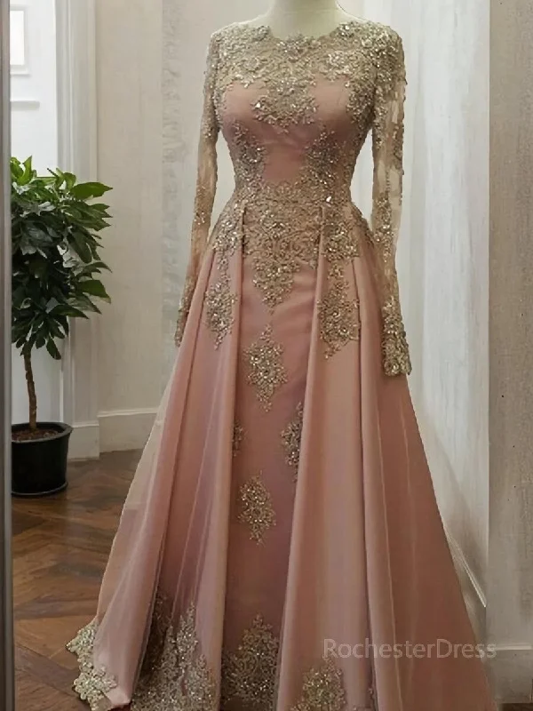 A-Line/Princess Scoop Floor-Length Tulle Evening Dresses With Appliques Lace Tunics Distressed trendy A-Line/Princess Scoop Floor-Length Tulle Evening Dresses With Appliques Lace Tunics Distressed trendy