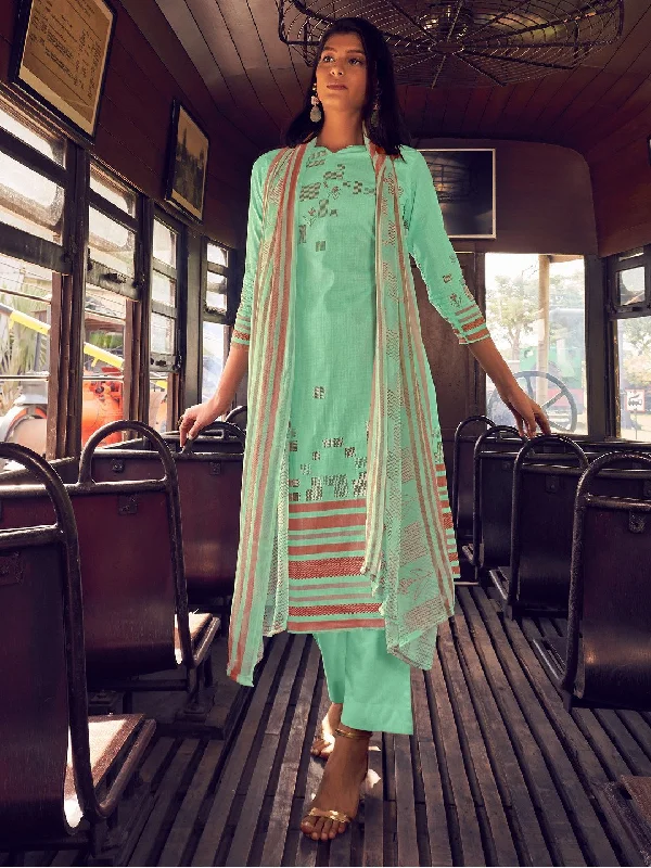 Women's Unstitched Cotton Salwar Suit Dress Material with Dupatta Tunics Hiking breathable Women's Unstitched Cotton Salwar Suit Dress Material with Dupatta Tunics Hiking breathable