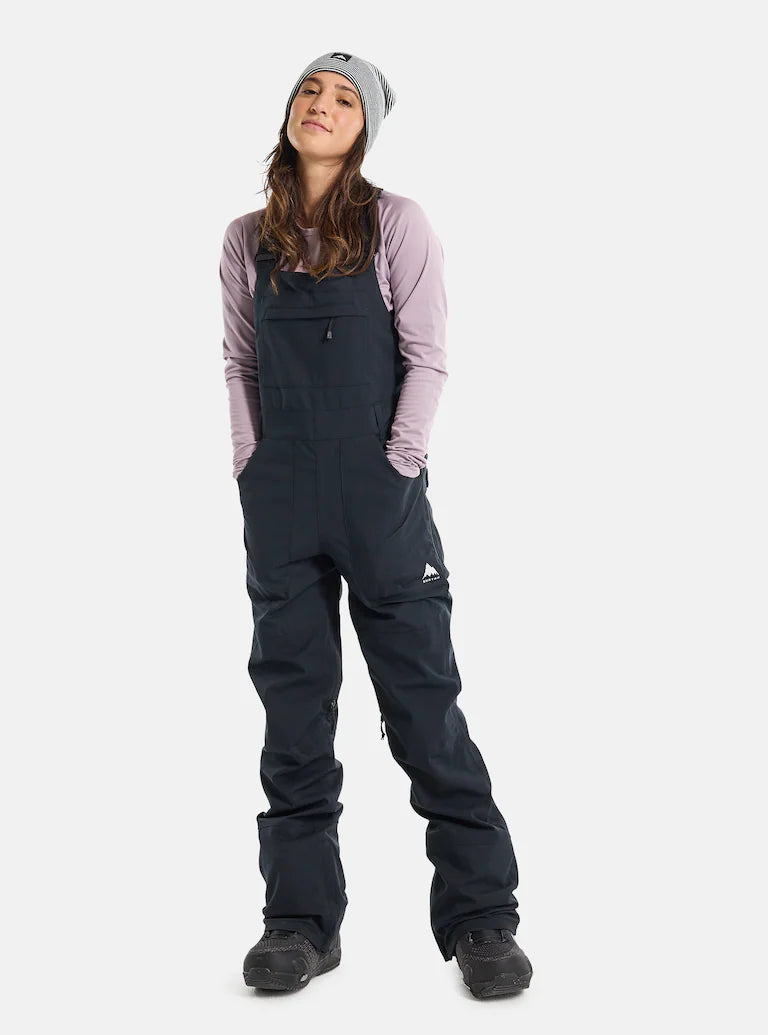 Burton Women's Avalon 2L Stretch Bib Pants High-Waist Jogger Pants
