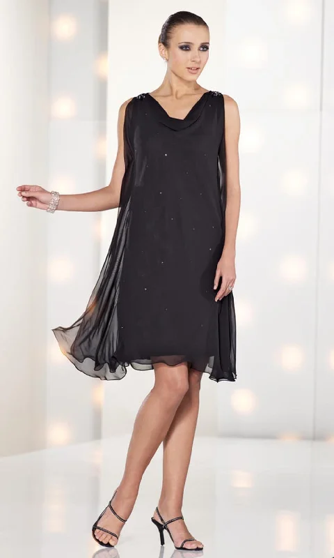 Social Occasions by Mon Cheri - Beaded Chiffon Cocktail Dress 212829 Tunics Denim casual Social Occasions by Mon Cheri - Beaded Chiffon Cocktail Dress 212829 Tunics Denim casual