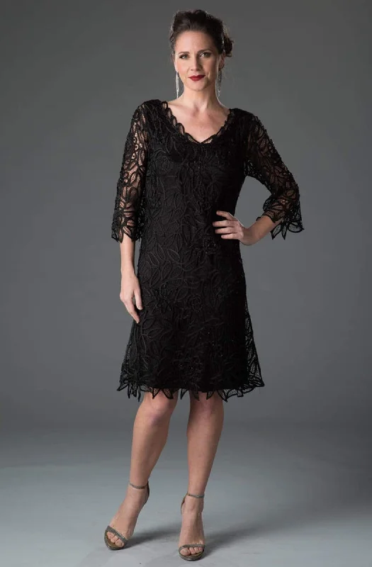 Soulmates - C903SC V Neck Semi-Formal Knee Length Dress Tunics Stylish modern