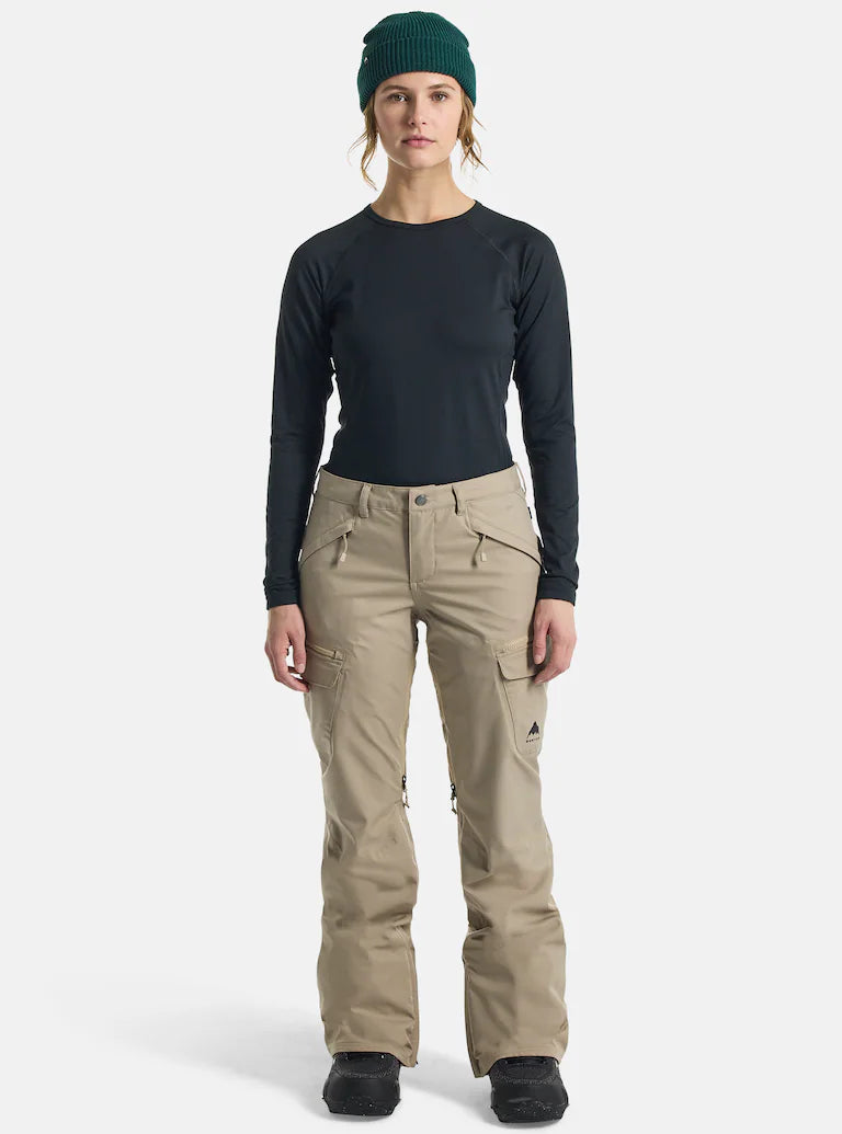 Burton Women's Gloria 2L Stretch Insulated Pants Classic Cropped Pants