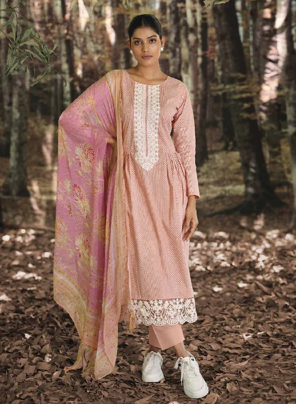 Women's Unstitched Lawn Cotton Suit Dress Material with Embroidery Tunics Solid Classic Women's Unstitched Lawn Cotton Suit Dress Material with Embroidery Tunics Solid Classic