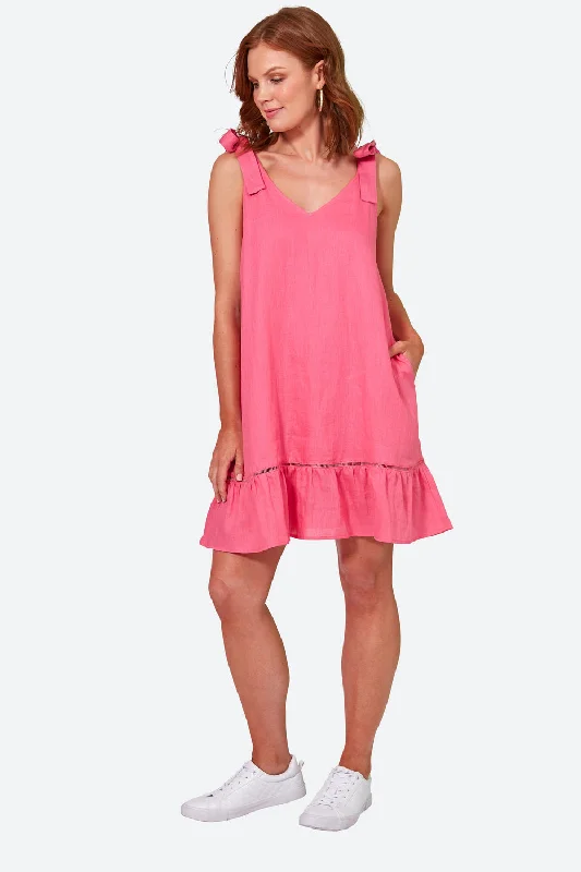 LA VIE TIE DRESS - CANDY Maxi Flowy Bohemian