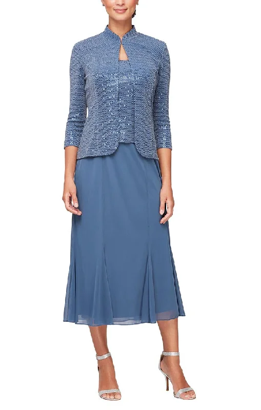Alex Evenings 8127647 - Two-Piece Dress Tunics Cozy soft