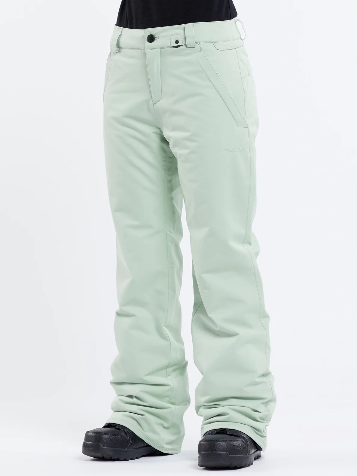 Volcom Women's Frochickie Insulated Snow Pants 2024 Trendy Velvet Pants