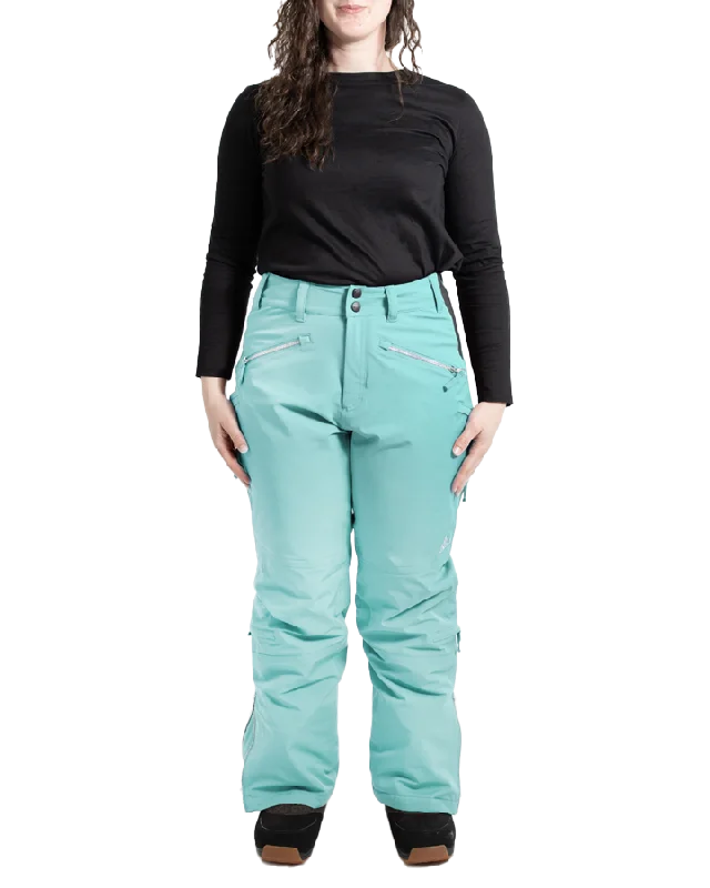 Nobody's Princess Zali Women's Snow Pant Short - Aqua Comfortable Jogging Pants