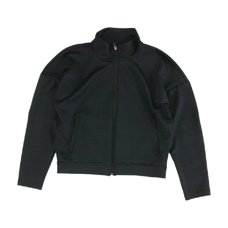 Black Solid Lightweight Jacket Fleece Jacket Down Jacket Feather Jacket