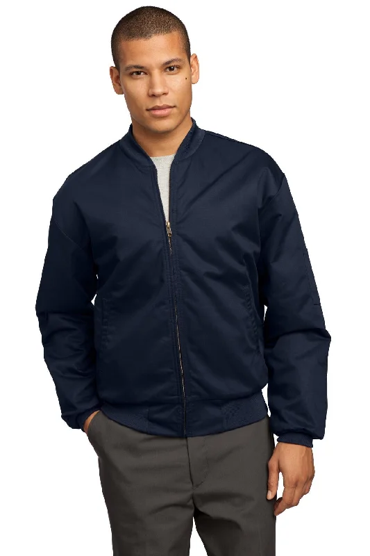 Red Kap   Team Style Jacket with Slash Pockets. CSJT38 A-Line Jacket Boat Neck Shawl Collar