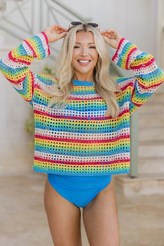 Chasing Rainbows Crochet Sweater FINAL SALE Chenille Fabric Brocade Fabric Lace Fabric Chasing Rainbows Crochet Sweater FINAL SALE Chenille Fabric Brocade Fabric Lace Fabric