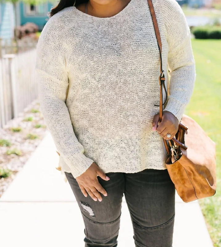 Glitter Makes Everything Better Sweater In Ivory Wool Sweater Cotton Sweater Cashmere Sweater Glitter Makes Everything Better Sweater In Ivory Wool Sweater Cotton Sweater Cashmere Sweater