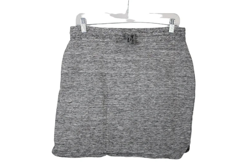 Daily Ritual Heathered Skirt | M chiffon skirt flowing