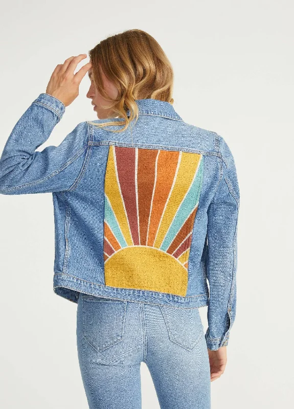 Sundaze Denim Jacket Wool Jacket Cashmere Jacket Tweed Jacket