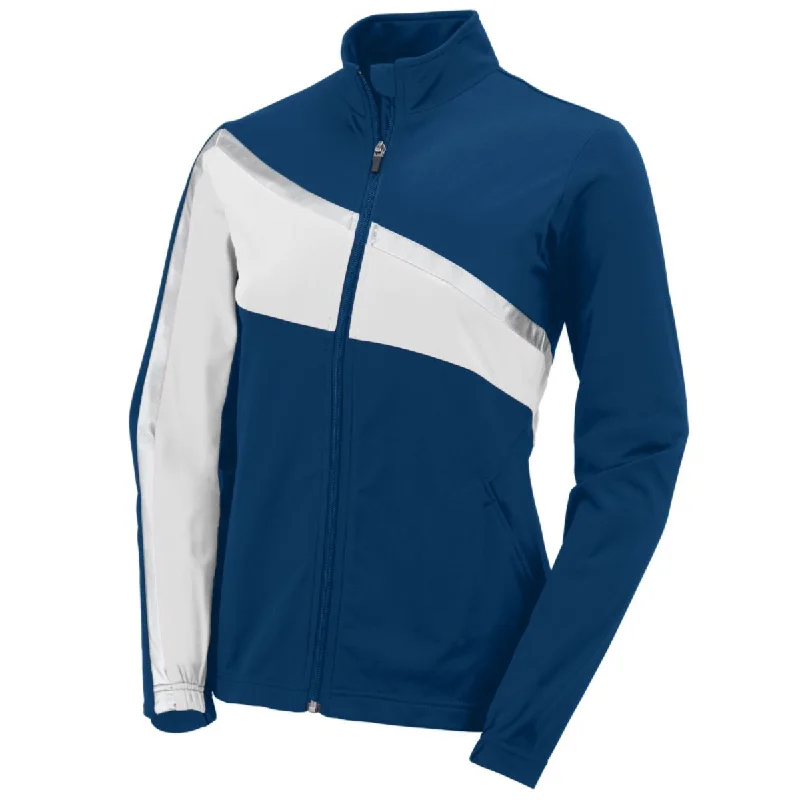 NAVY/WHITE/METALLIC SILVER