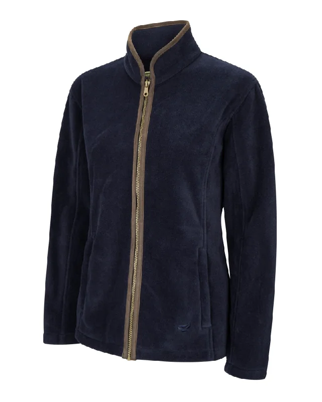 Hoggs of Fife Stenton Ladies Jacket Navy Quilted Jacket Puffer Jacket Insulated Jacket
