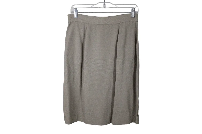 Vintage Tan Skirt | 11/12 leather skirt refined