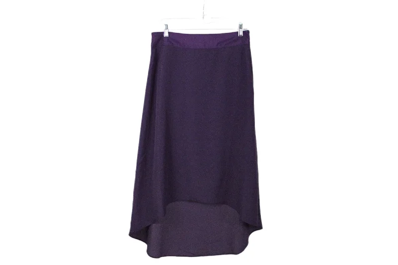 The Limited Purple High Low Skirt | M seamless skirt comfort