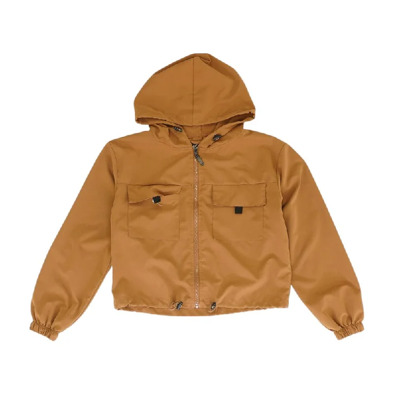 Rust Solid Lightweight Jacket Denim Jacket Leather Jacket Suede Jacket