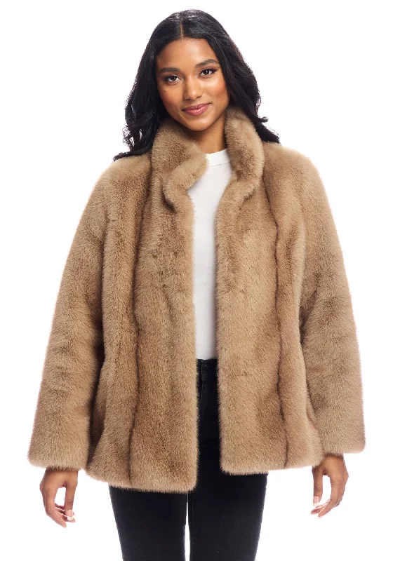 Faux Fur Favorite Jacket Knit Fabric Woven Fabric Fleece Fabric
