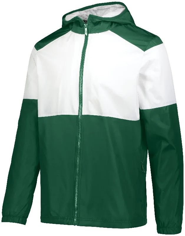 DARK GREEN/WHITE