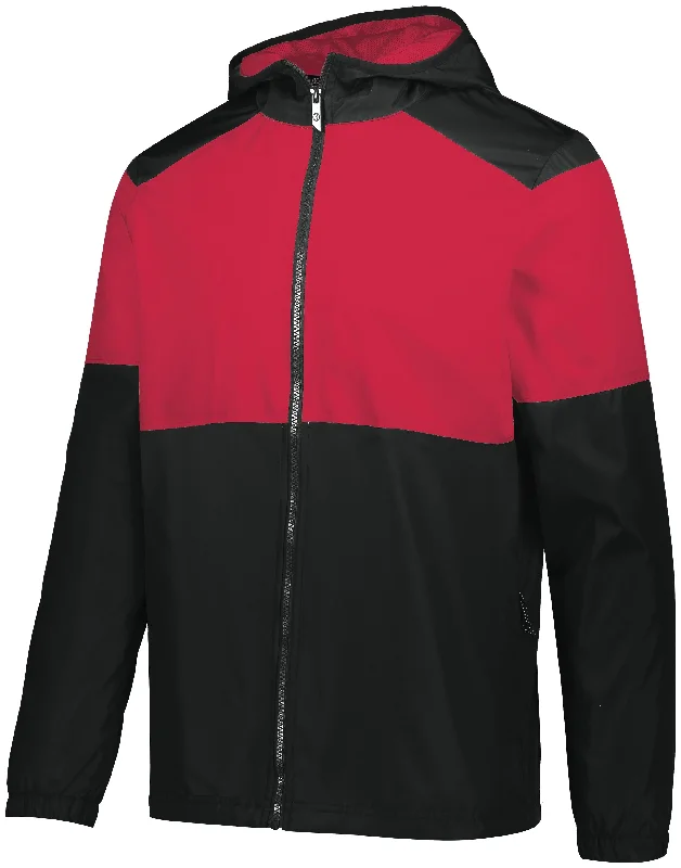 BLACK/SCARLET