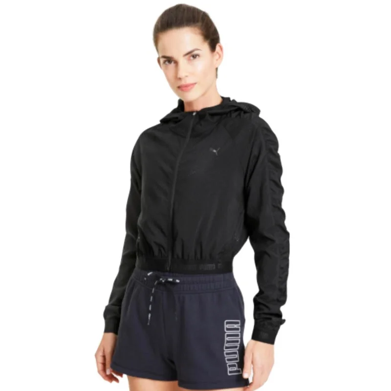Women's Puma Be Bold Woven Jacket Herringbone Jacket Houndstooth Jacket Plaid Jacket