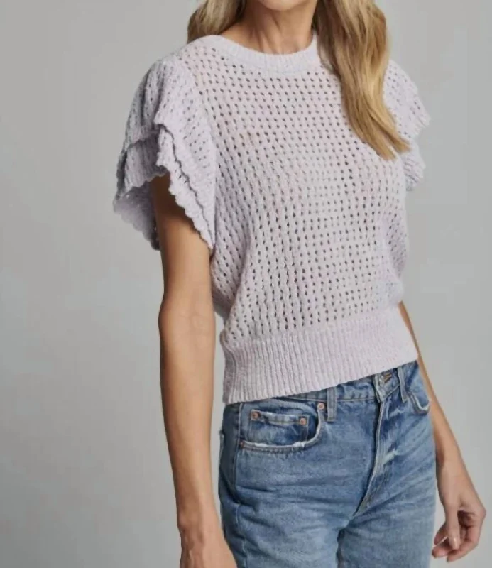 Phoebe Sweater in Natural Bright Pastel Dark