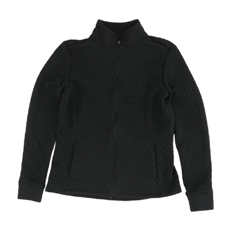 Black Solid Lightweight Jacket Chenille Jacket Brocade Jacket Lace Jacket