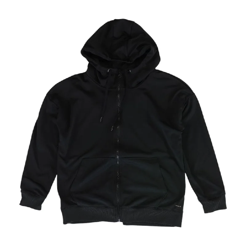 Black Solid Lightweight Jacket Satin Jacket Silk Jacket Chiffon Jacket