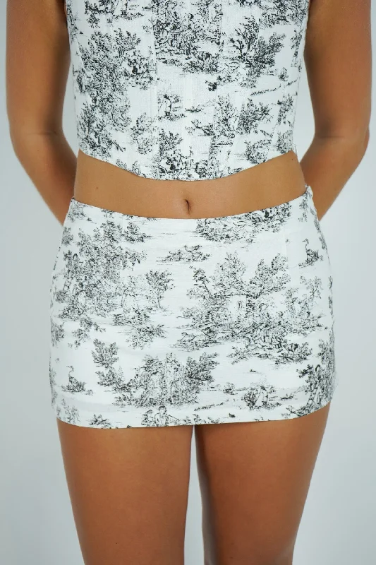 Cecilia Mini Skirt denim skirt trendy